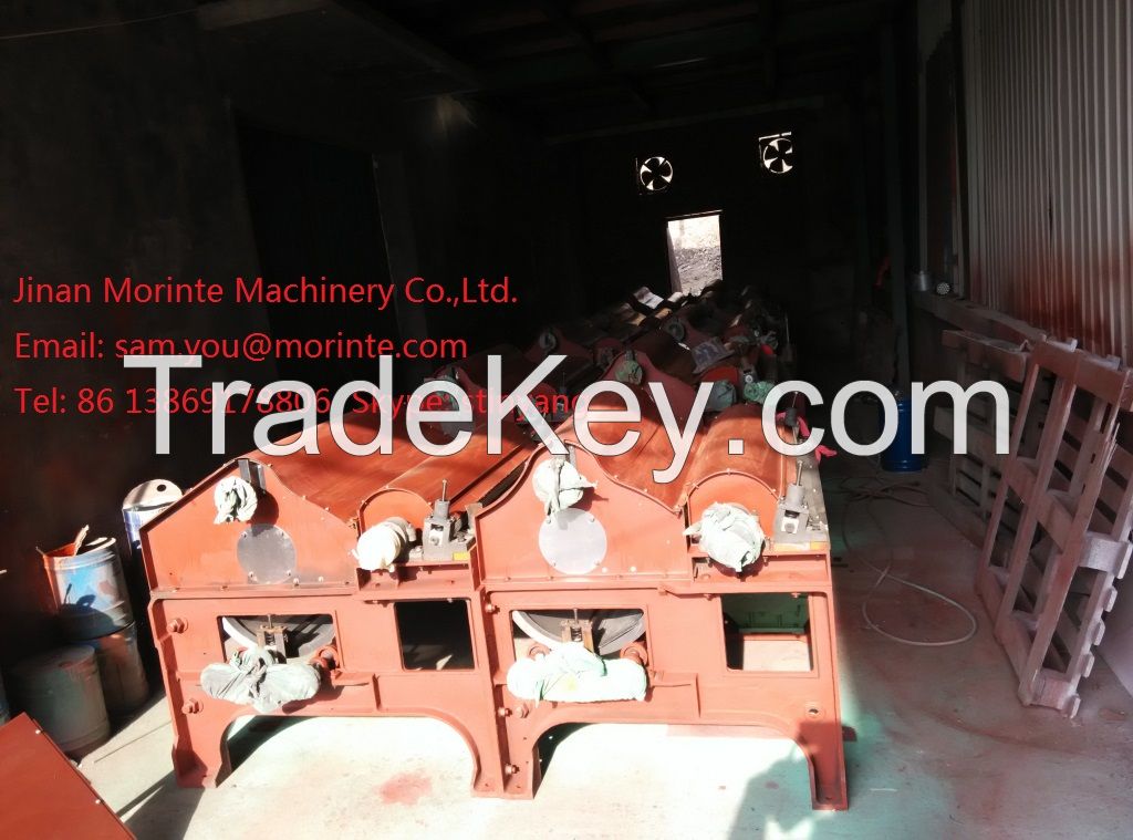 Waste cloth opening machine