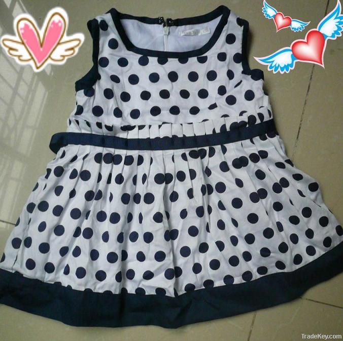 childrens cotton girl&#039;s dress