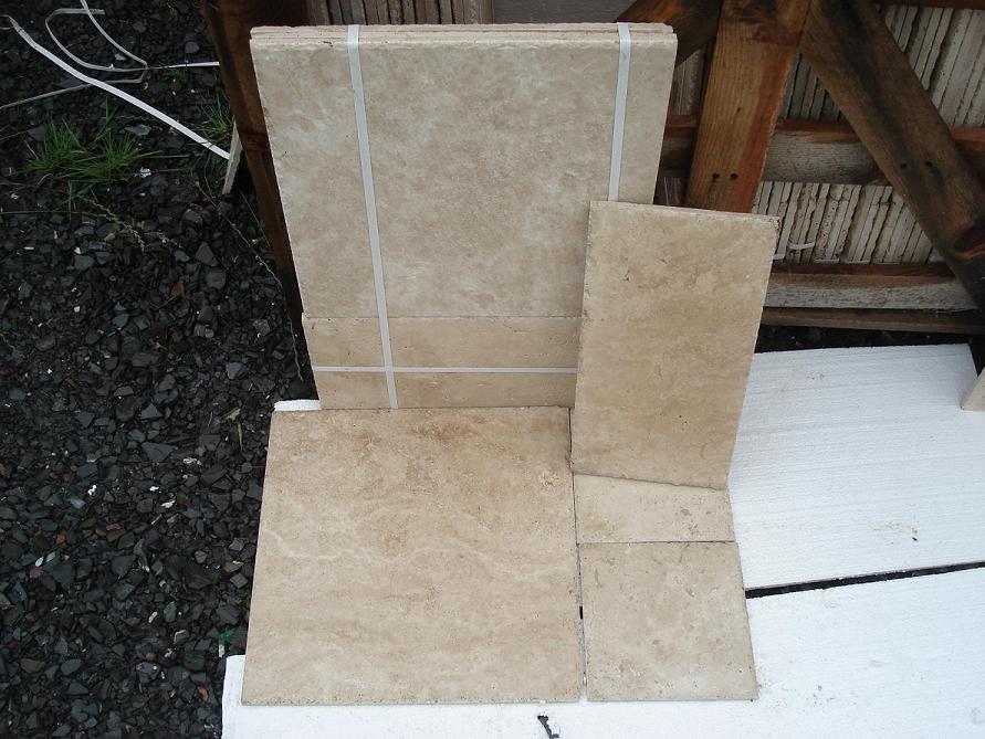 Opus roman travertine set