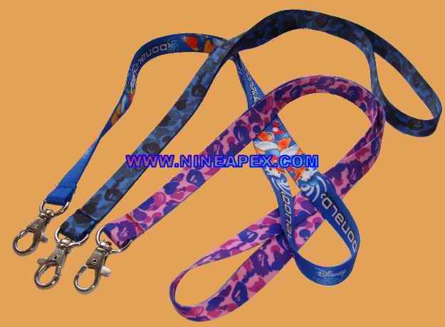 Heat-Transferred Printing lanyard