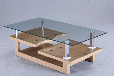 coffee table(tempered glass)