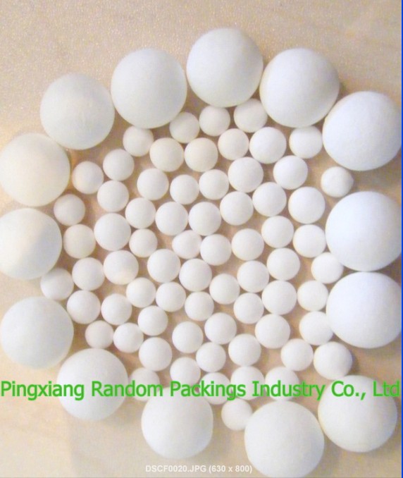 high alumina ball (catalyst bed support media)