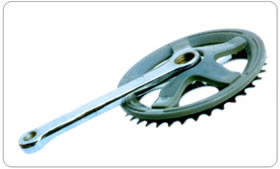 bike chainwheel & crank