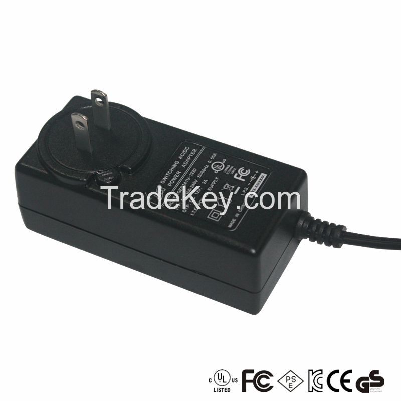 12V2A Power adapter for router/cctv/led lighting