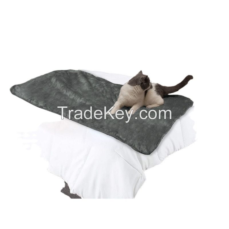 Waterproof Blanket Solid Soft Cozy Pet Blanket for Alll Season