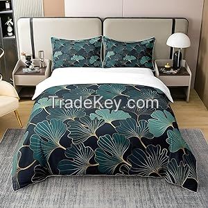 Factory Directly Supply Luxury Home Textile Bed Set Design Bed Set Painting Bed Set king