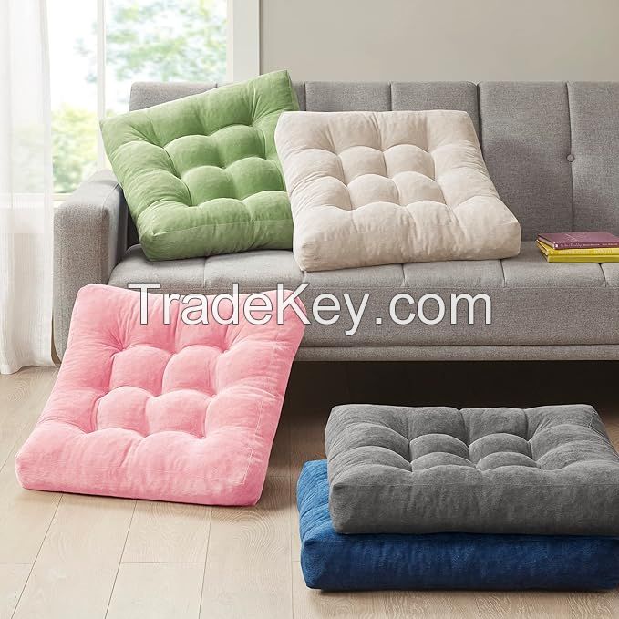 Comfort Chair Cushion Reusable Multi-color Office Sofa Chair Square And Round Chair Pads Seat Cushion