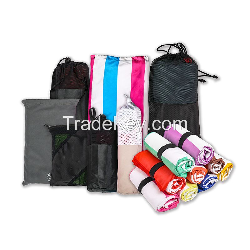 Strip Printing Beach Towel Custom Pattern quick-drying absorbent Striped and Jacquard Pattern Large Luxury Turkish Beach Towel