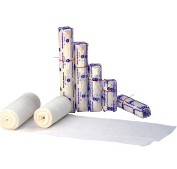 Absorbent gauze bandage