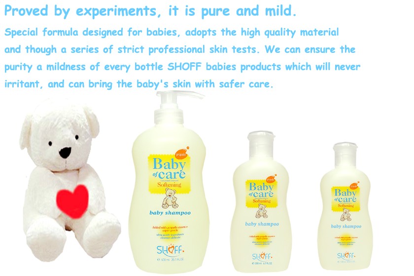 baby shampoo