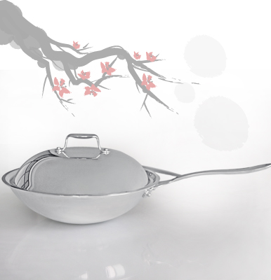 stainless steel wok/frying pan/fry pan/fryer/skillet/saute pan