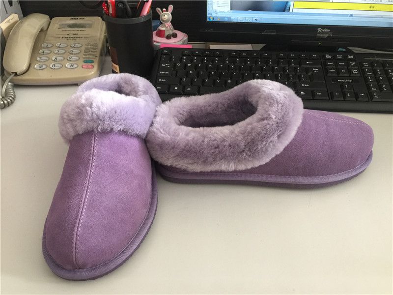 Sheepskin Cuff Slipper