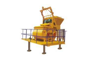 twin shaft concrete mixer