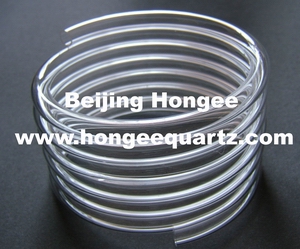 Quartz Tube Coil/Helix Quartz Tube