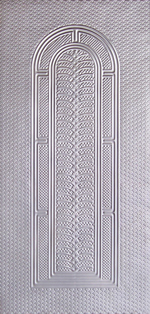 Stainless Steel Embossed  Art Door Panel