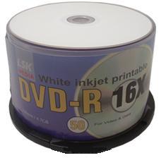 White Inkjet DVD