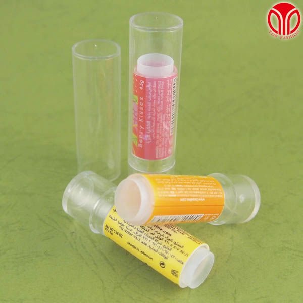 Made in Taiwan round shape lipstick/lip balm tube