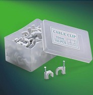 Nail cable clips