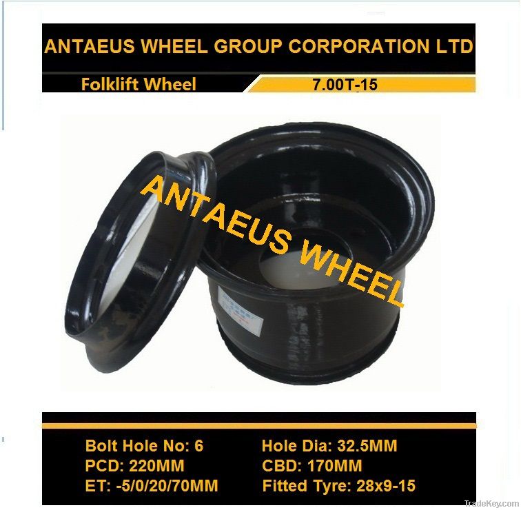 Industrial Wheel, Forklift wheel Rim