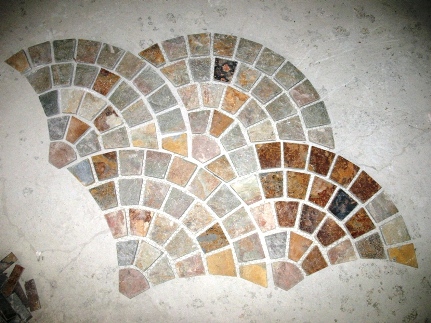 slate mosaic