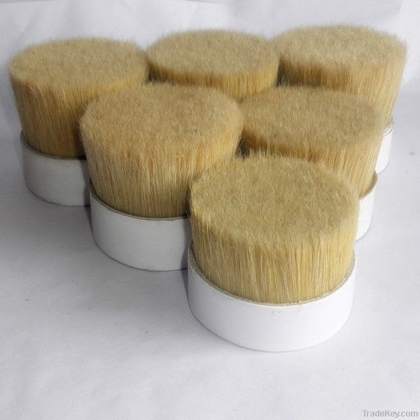 WHITE  51MM-121MM BOILED PIG BRISTLES