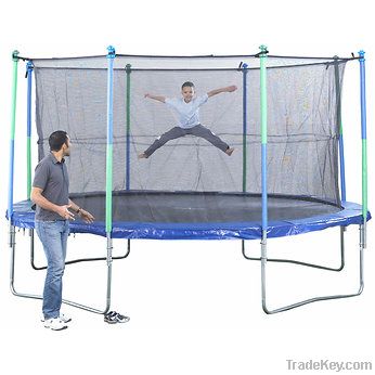 Round Safety Trampoline