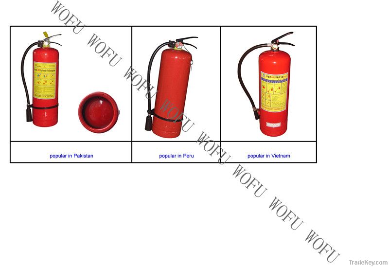 8KG portable ABC dry chemical powder fire extinguisher