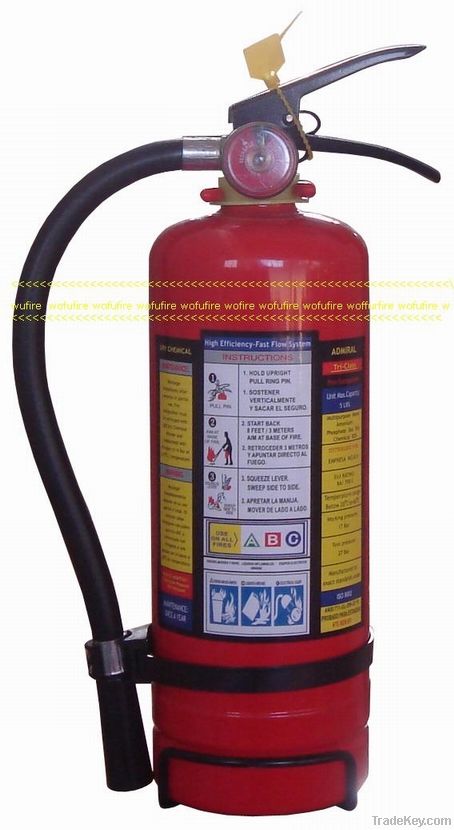 2KG portable ABC dry chemical powder fire extinguisher