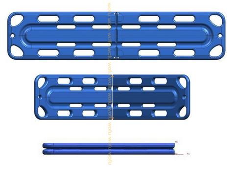 Spinal cord board Folding stretcher 
