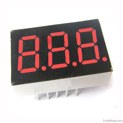 0.36&#039;&#039; Triple Digit 7 Segment LED Display