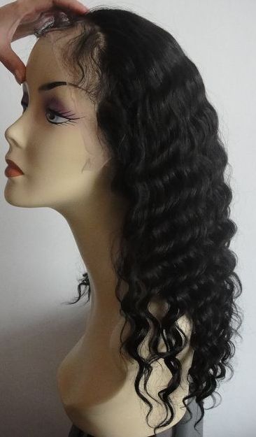 human hair front lace wigs