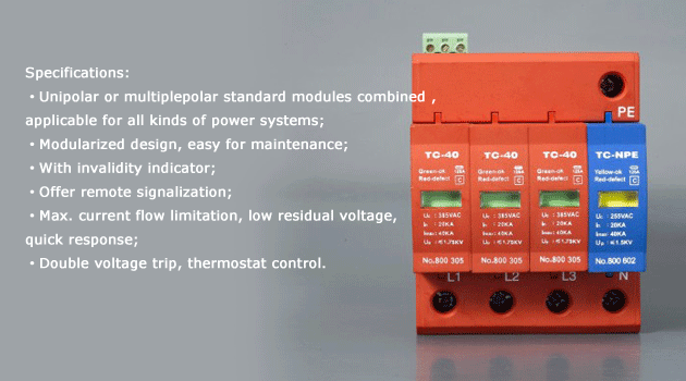 SPD-Surge Protective Device(TC40 Series)