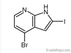 4-Bromo-2-iodo-1H-pyrrolo[2, 3-b]pyridine