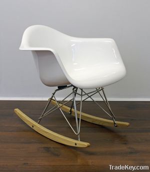 Eames Rocker Chair/the eames Eco Chic Modern Rocker/eames shell chair