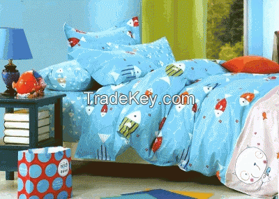 Kids duvet cover set - fish