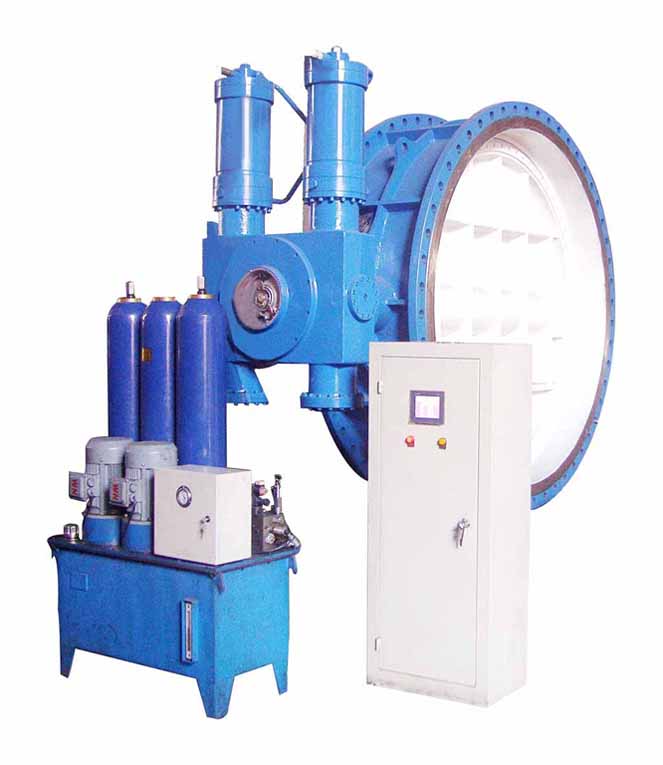 Hydraulic Control Butterfly Valve-storage