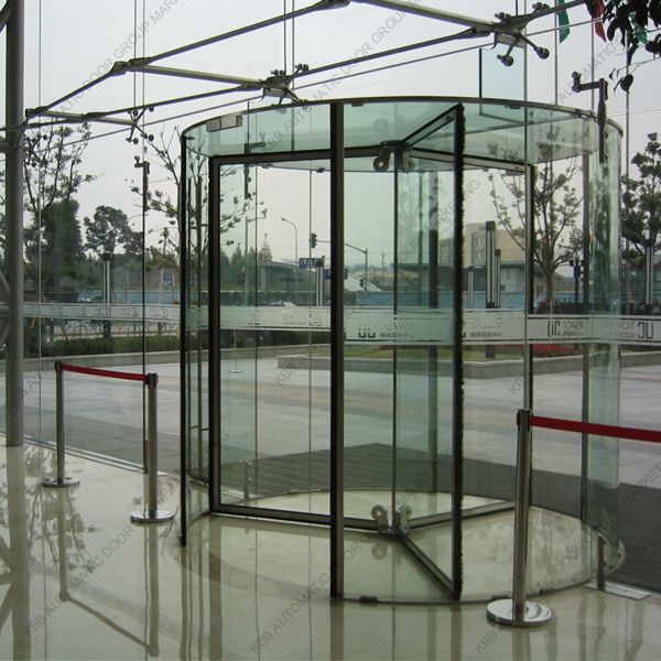 All Glass Revolving Door