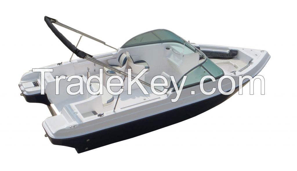 Speed boat fishing boat bowrider power boat(Aqualand 198)