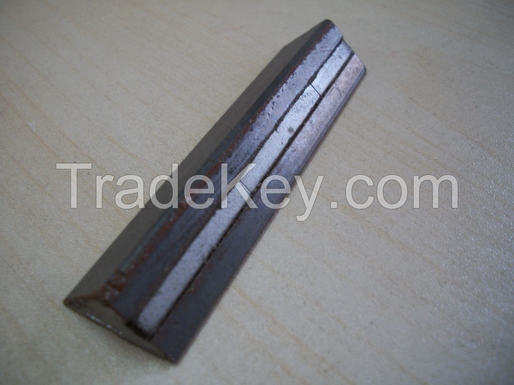 Steel magnet chamfer