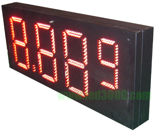 led gas price display