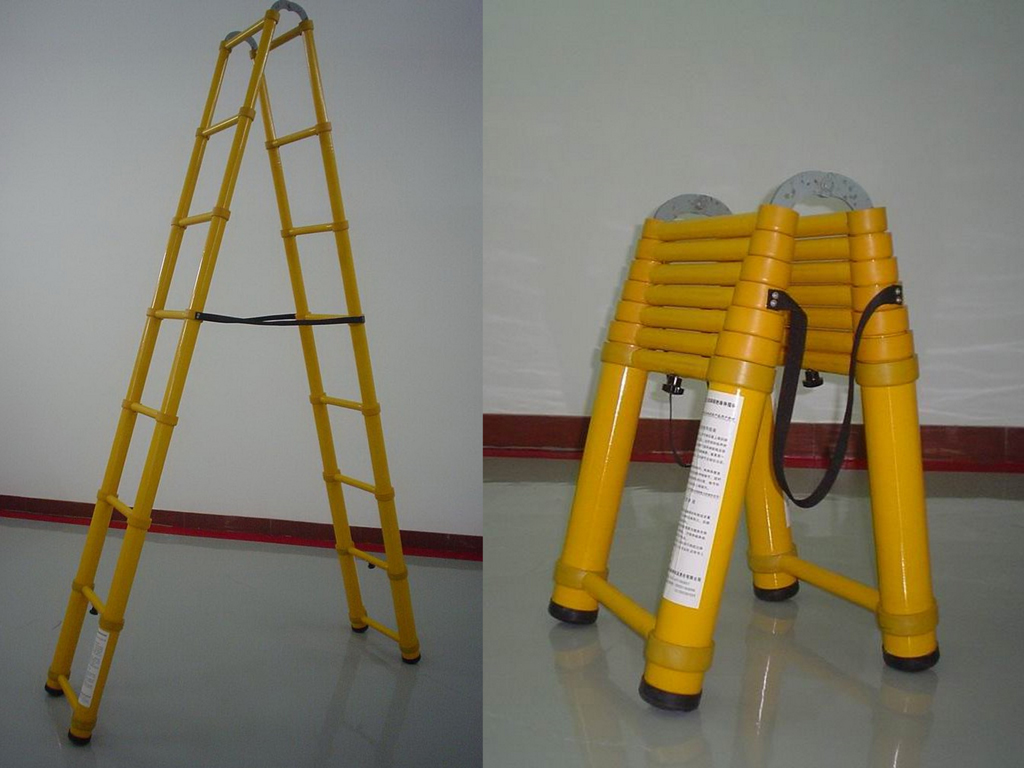 Fiberglass Telescopic Ladder-A TYPE