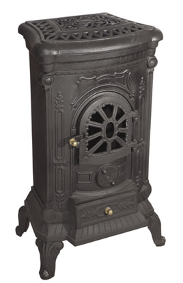 cast iron fireplace