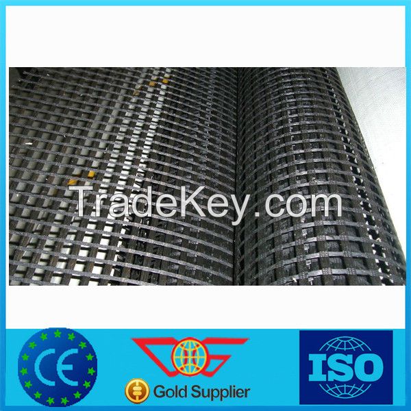  Fiberglass geogrid with CE certificate