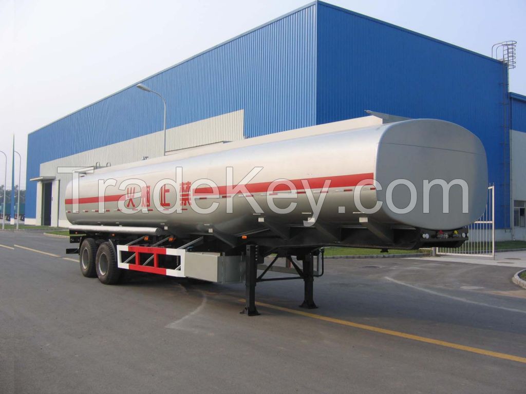 9302gyy _30400l Tanker Semi-trailer With 2 Axles For Fuel Or Diesel Liqulid