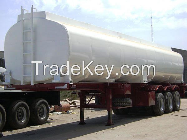 9400GYY _40000L Carbon Steel Monoblock Tanker Concave Trailer for Fuel or Diesel Liqulid