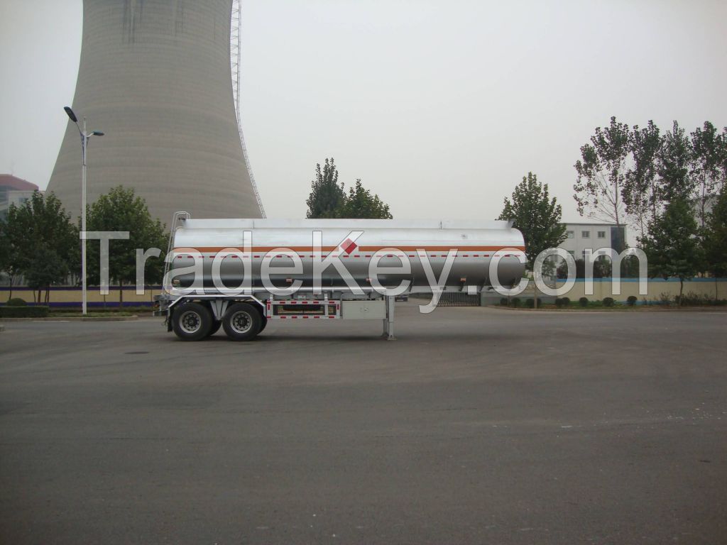 9302gyy _30400l Tanker Semi-trailer With 2 Axles For Fuel Or Diesel Liqulid