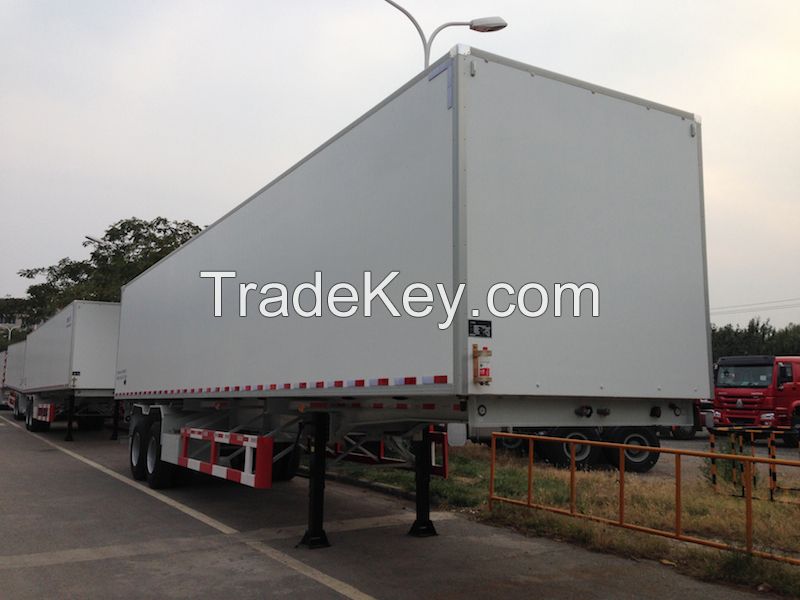 9202xbw 40 Feet 2 Axles Koegel Frp+pu+frp Composite Insuated Semi-trailer