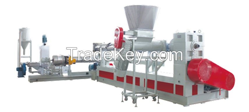 JWS double step thin film recycling pelletizing line