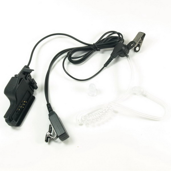 Earpiece with translucent acoustic tube