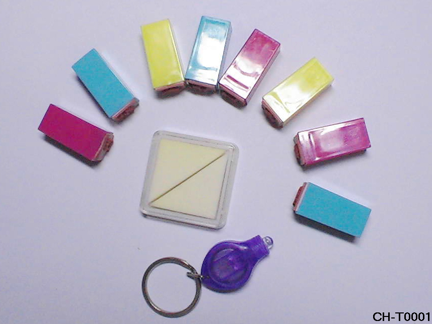 stamp pad, uv light, stamp